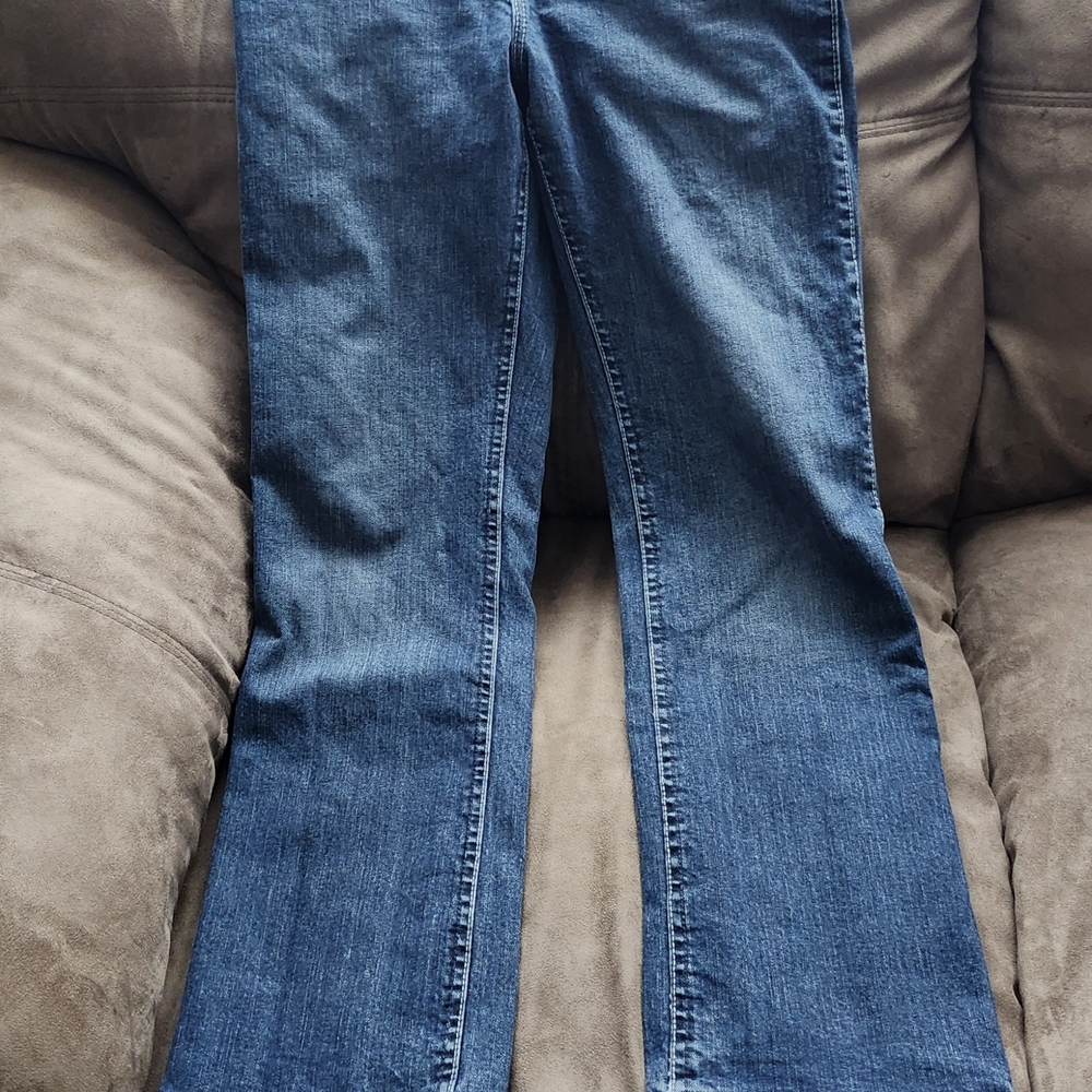 Wrangler Dark Blue Flared Women's Jeans